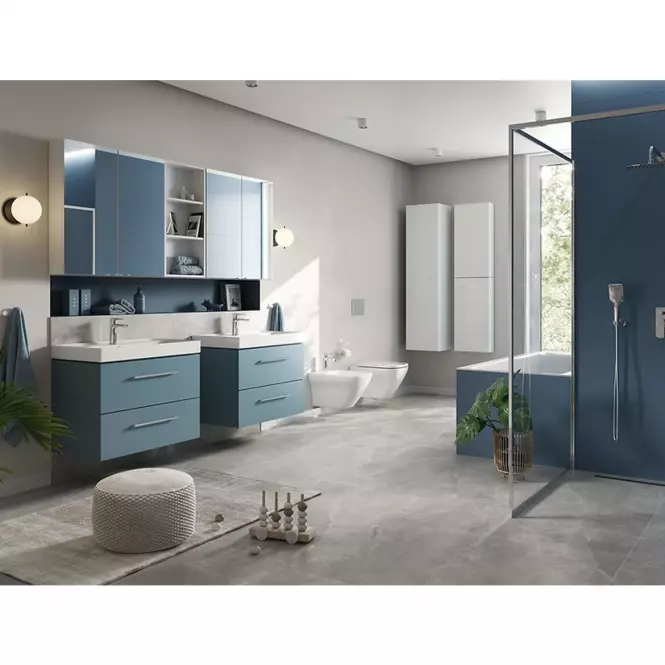 Sprchová zástěna WALK-IN Larga 120x200 chrom,2