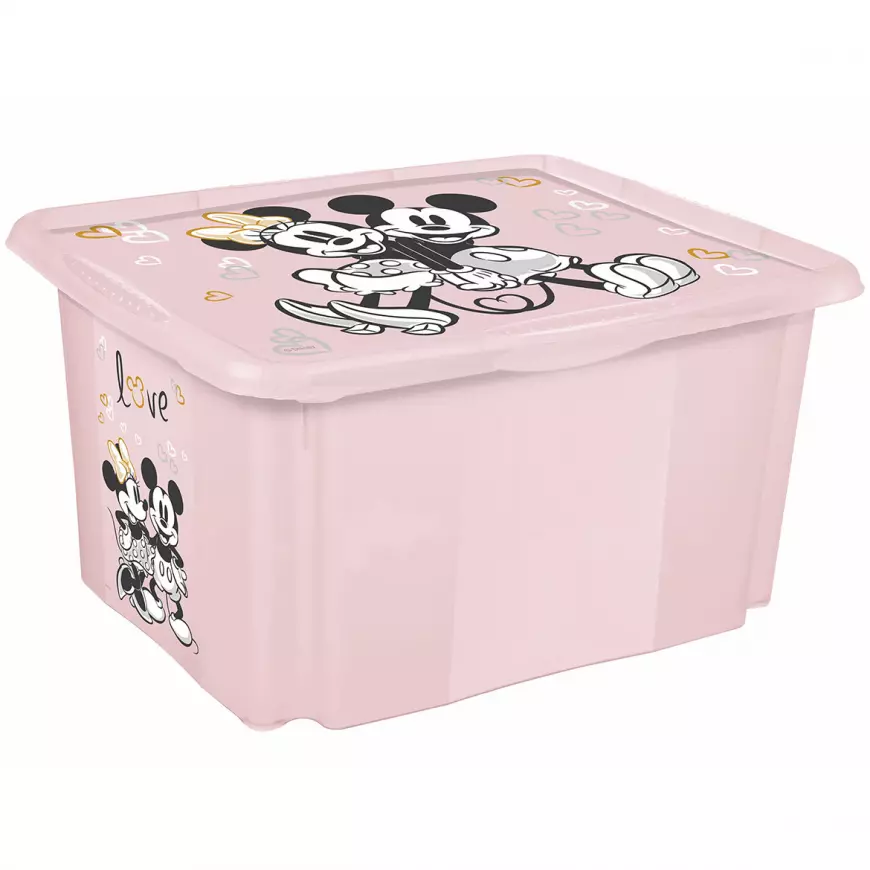 Box otočný s víkem 30l Minnie