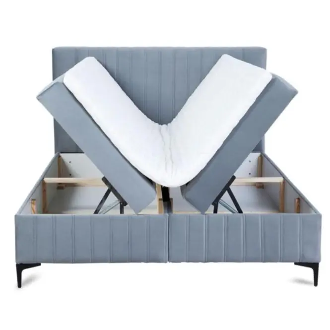 Kontinentalne postel Sergio 140x200 Bluvel 10 s topperom