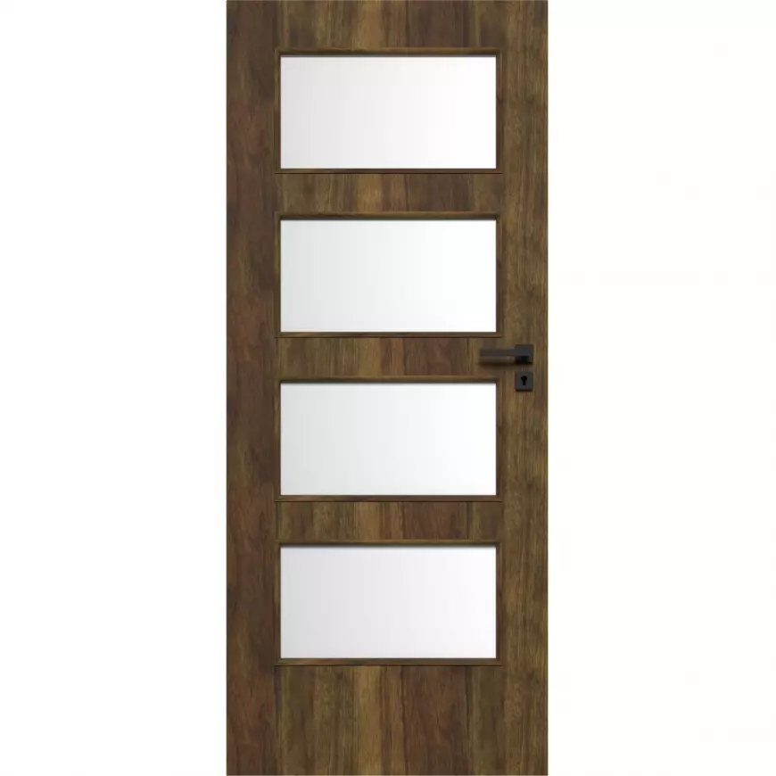 Interiérové dveře Eliza 4*4 70L Orech Colum 299