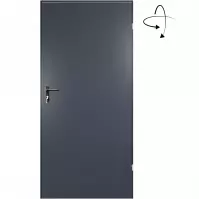 Technické dveře T43 90 Antracit