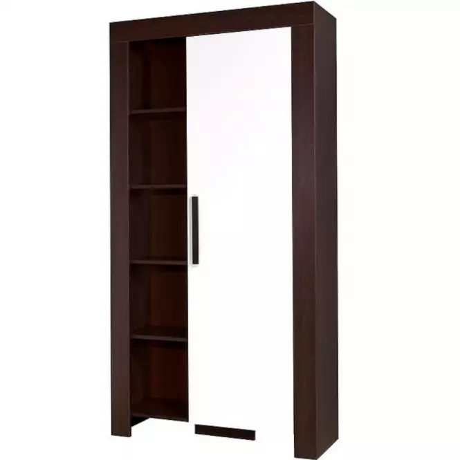 Regál Cezar 100 cm Milano/Bílý