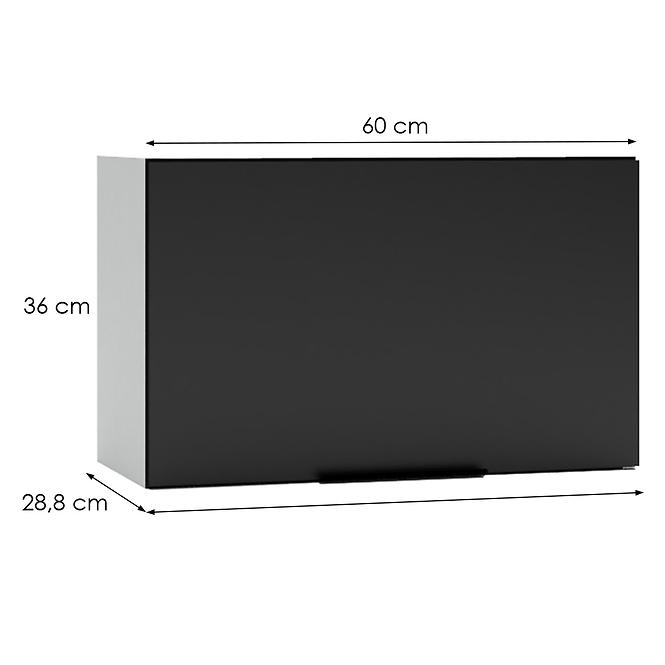 Kuchyňská skříňka Mina W60 OKGR černá