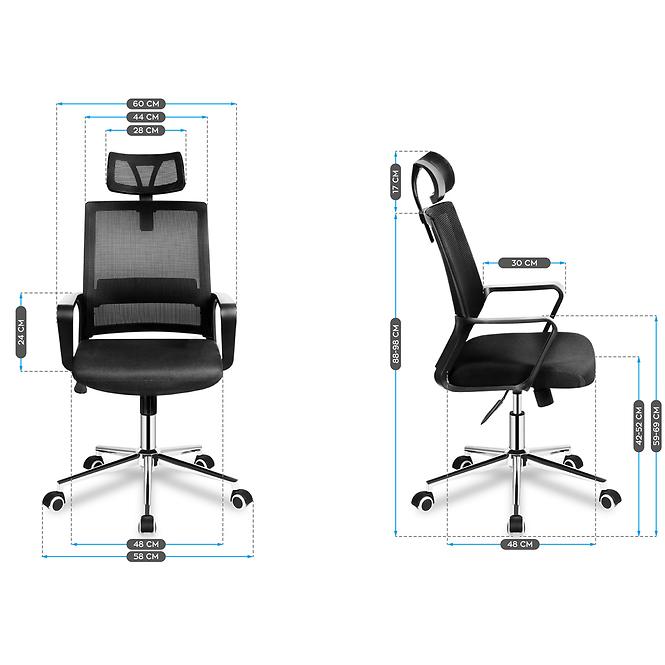 Kancelářská židle Markadler Manager 2.1 Black,11