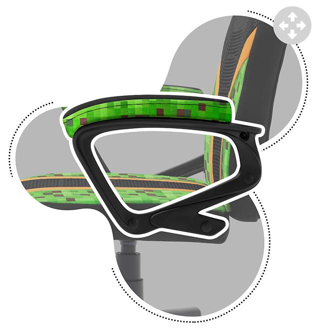 Herní židle HZ-Ranger 1.0 Pixel/síťovina