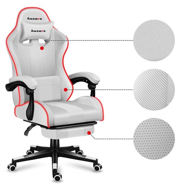 Herní židle HZ-Force 4.7 RGB/White