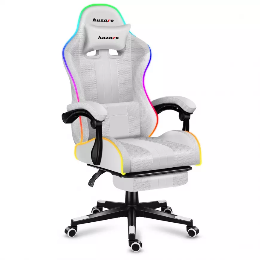 Herní židle HZ-Force 4.7 RGB/White