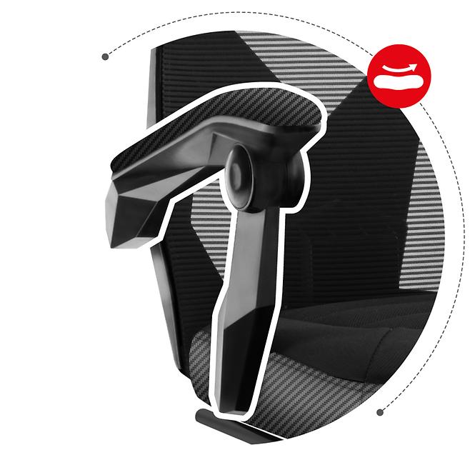 Herní židle HZ-Combat 3.0 Carbon
