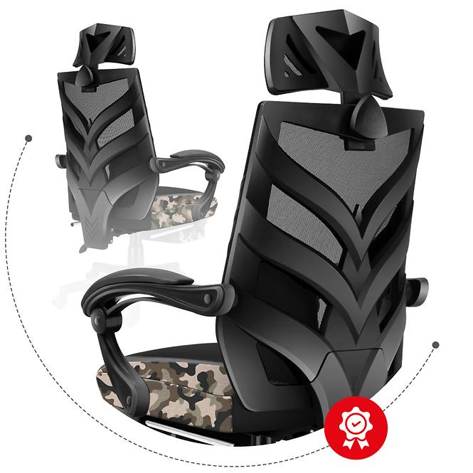 Herní židle HZ-Combat 5.0 Camo