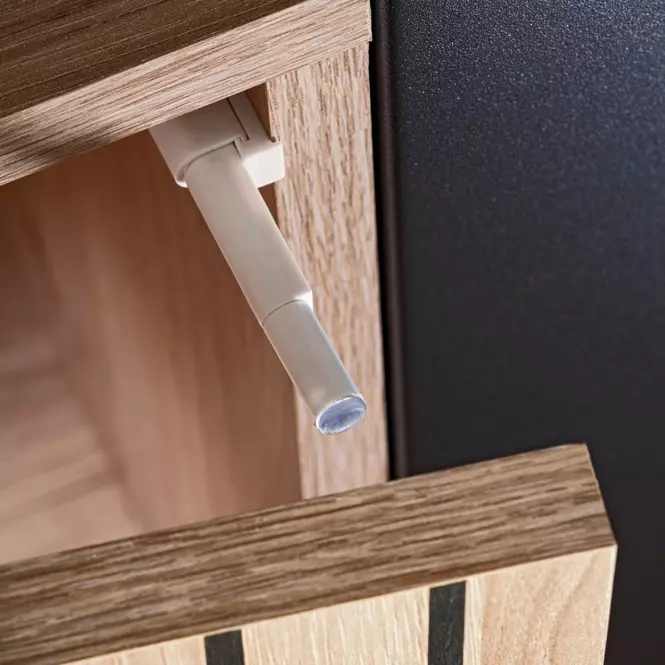 Tv Stolek-K LIAM S HJZ LM hickory jackson/Černá,5