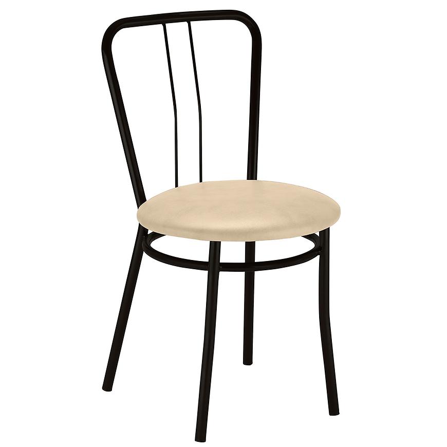 Židle ALBA black V18N béžová