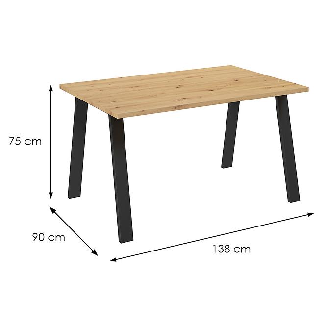 Stůl Kleo 138x90 – Artisan