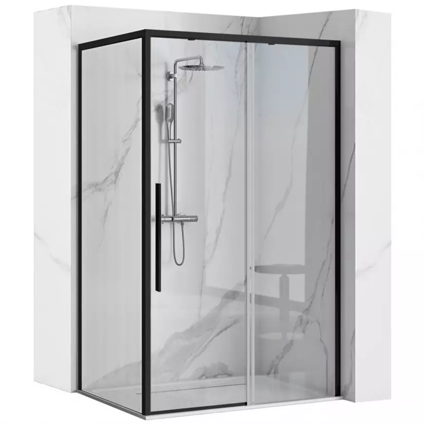Sprchový kout Solar Rea K6412 90x90x195 black