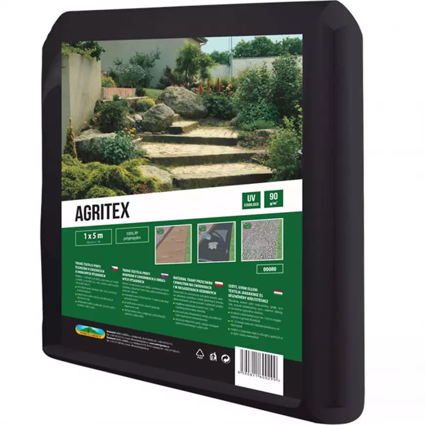 Baumax.cz: Textilie Agritex 1 x 5 m mulčovací černá