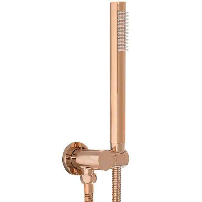 Podomítkový sprchový set s termostatem Lungo-Miller Rea P6613  růžové zlato