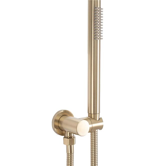 Podomítkový sprchový set Lungo Rea P4160 zlatý kartáčovaný povrch