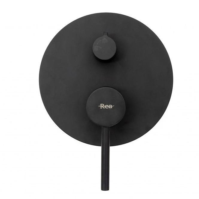 Podomítkový sprchový set Lungo Rea P4100 černý