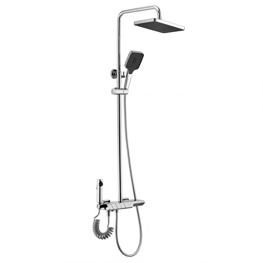Sprchový set s termostatem Rob Rea P6626 chrom