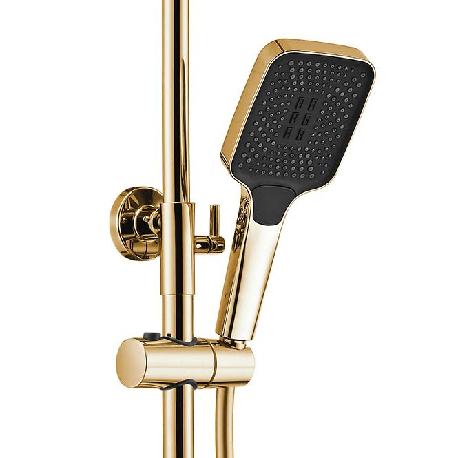 Sprchový set s termostatem Rob Rea P6625 zlatý