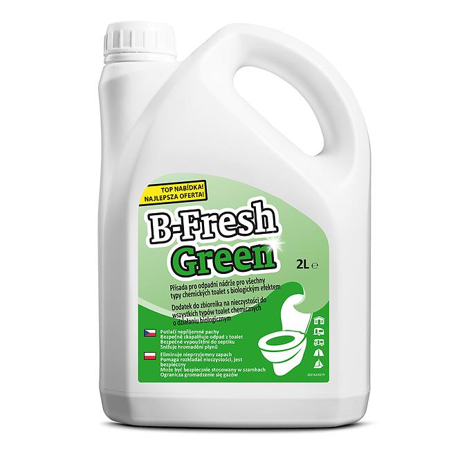 Náplň do chemických WC  B-fresh 2 l zelená