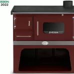 Kuchyňská kamna Zvezda Classic GFE hnědá 5,7kW pravá Eco