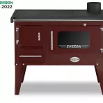 Kuchyňská kamna Narodna E 6kW hnědá pravá Eco