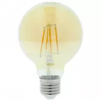 LED žárovka globe G80 vintage 5W E27 2400K 540LM