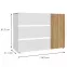 Komoda Whiteheaven LNBK222B-M216,4