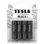 Baterie Tesla AA LR06 Black+ 4 ks