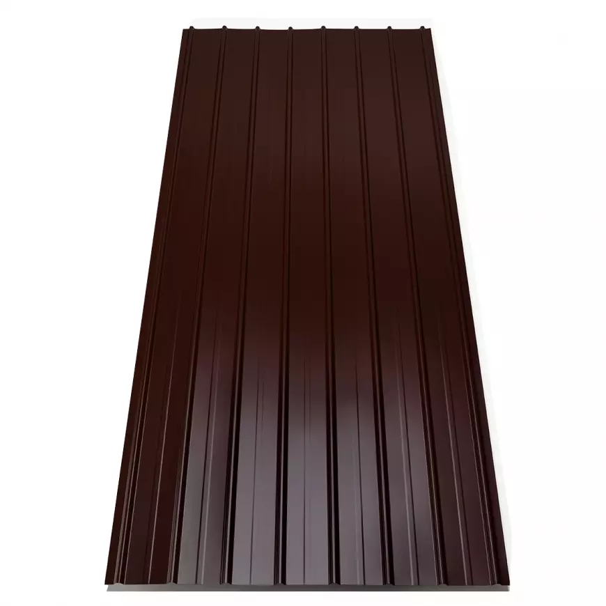Baumax.cz: Trapézový plech H12 0,4x906x2000 mm RAL8017 hnědý