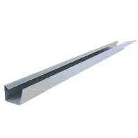 Okapový žlab hranatý na terasu Smart 0,5x145x2000 mm pozink