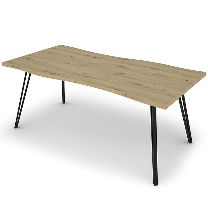 Stůl Log TB 90x180 artisan/černý
