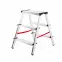 Schůdky oboustranné 2x3 do 125kg,2