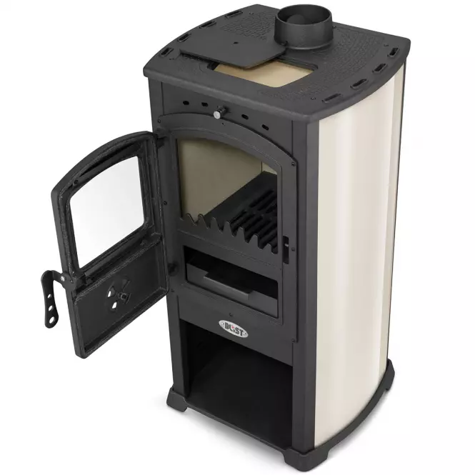 Krbová kamna Modena béžová 7,3 kW