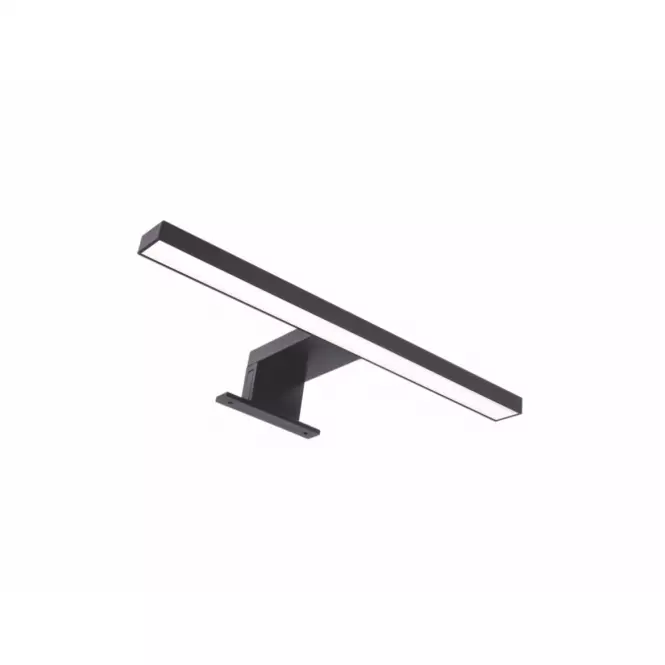 Svítidlo do koupelny LED 30 cm černá,3