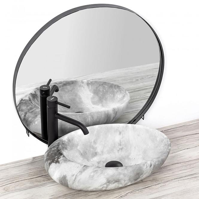 Umyvadlo na desku Roxy Stone Light Grey,4