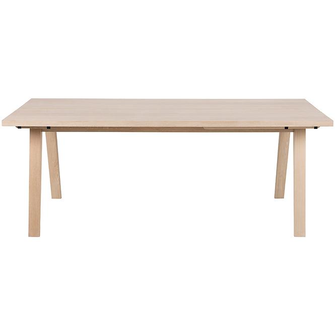 Stůl Simple 200 bílý dub