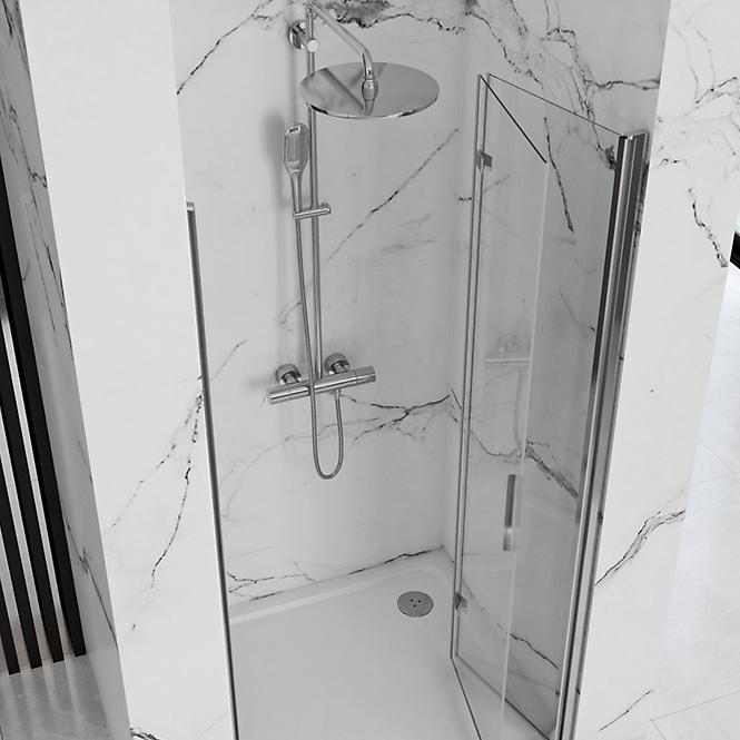 Sprchové dveře Molier 80x190 chróm Rea K6367