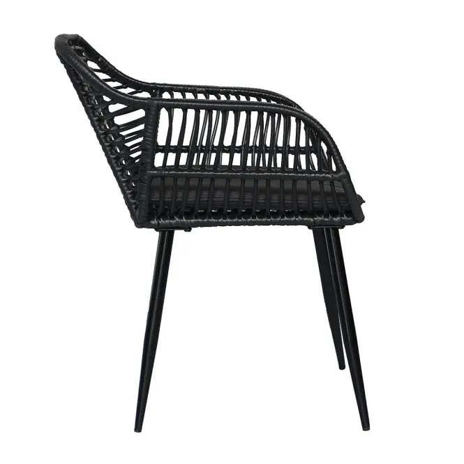 Zahradní set Juana Balcony 2+1 černý