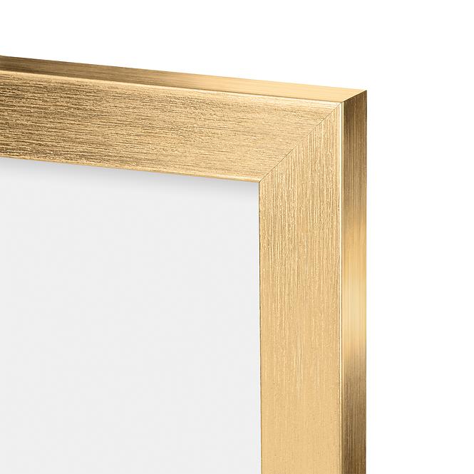  Fotorámeček 13x18 zlatý lisovaný sklo