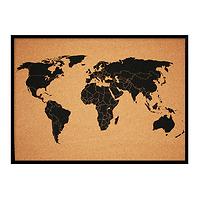  Deska 50x70 mapa světa