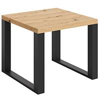 Konferenční stolek Mona 600/600/500 dub artisan/čierny