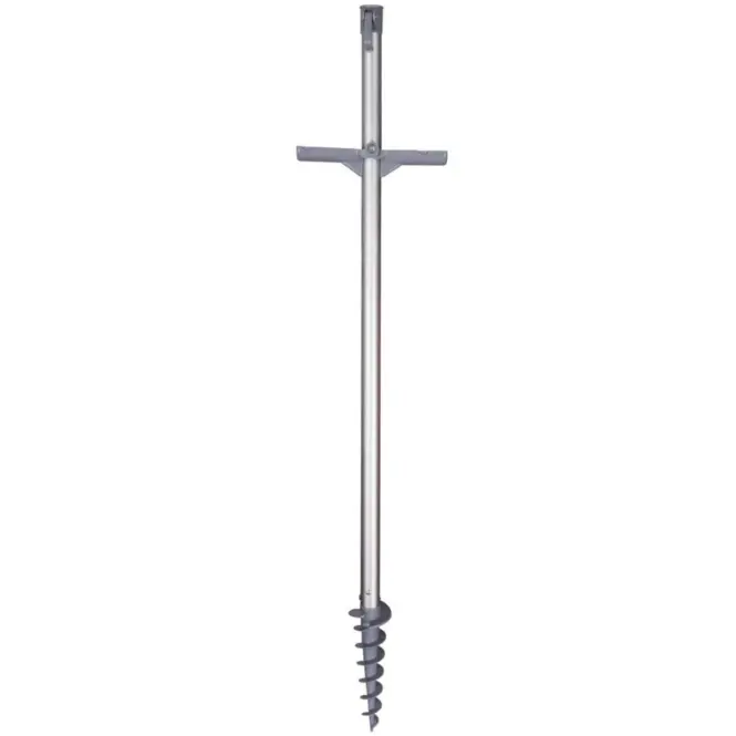 Plážový slunečník DELUXE 200 cm kulaté