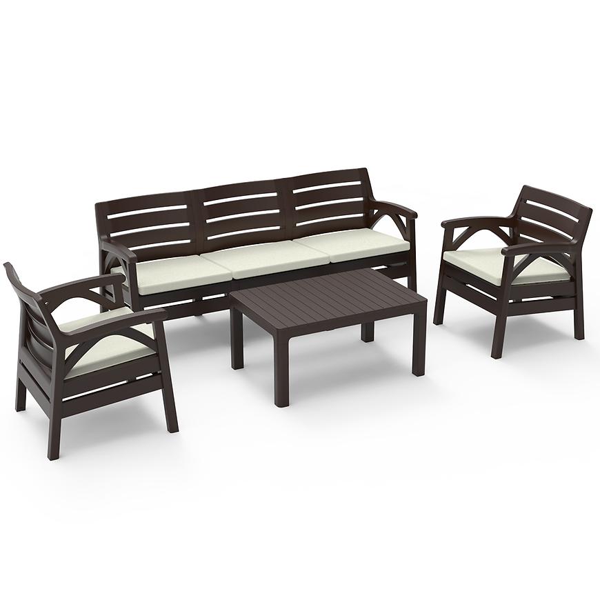 Zahradní souprava SANTANA- 5, hnědá Obrázek