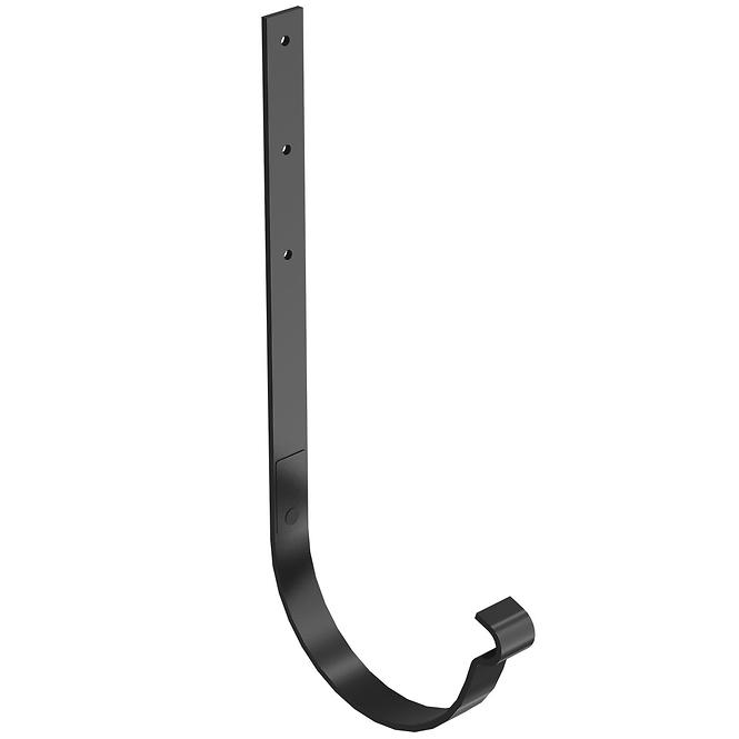 Okapový hák rovný64-489 ocel 150 mm Bryza černá RAL 9005