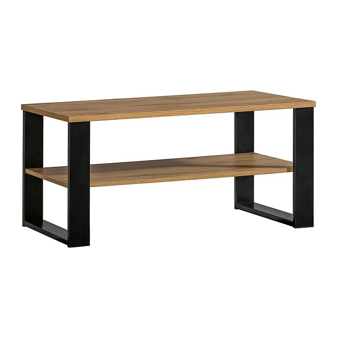 Konferenční stolek La9 dub wotan/černá