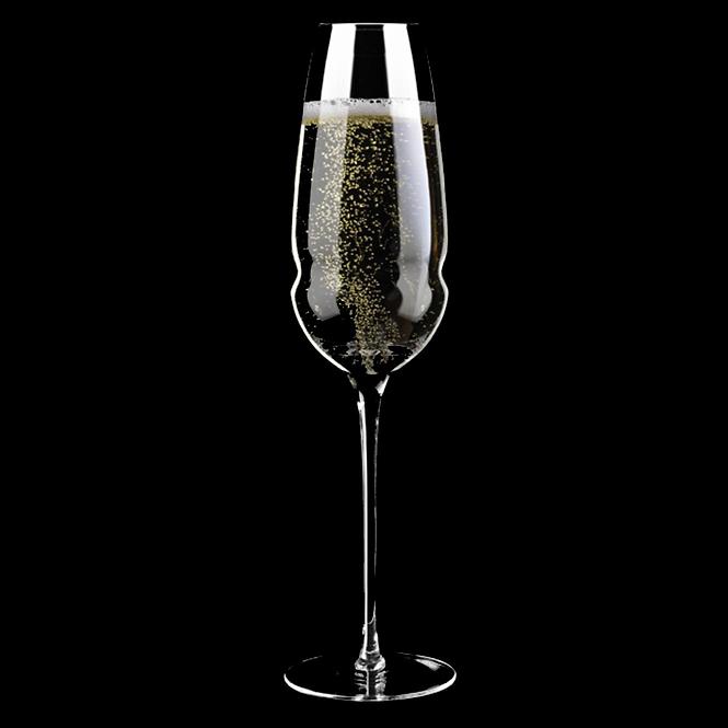 Sklenice na šampaňské Inel Krosno 250 ml 6 ks