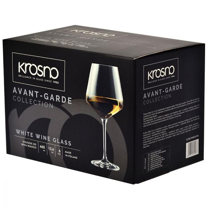 Sklenice na bílé víno Avant-Garde Krosno 460 ml 6 ks