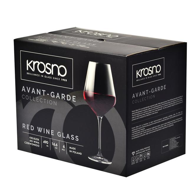 Sklenice na červené víno Avant-Garde 6x490 ml