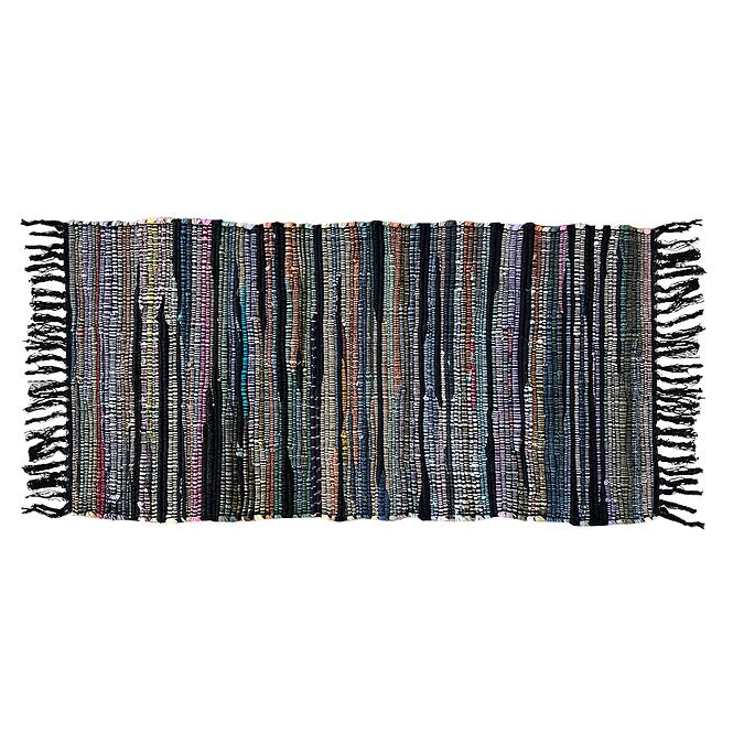 Bavlněný koberec Chindi 0,6/1,2 Cr-603 černý